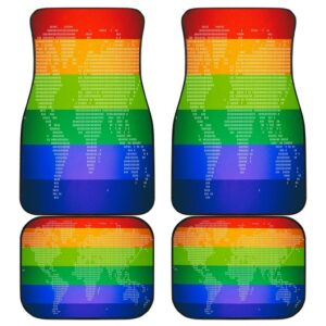 Lgbt Art Colors Car Floor Mats