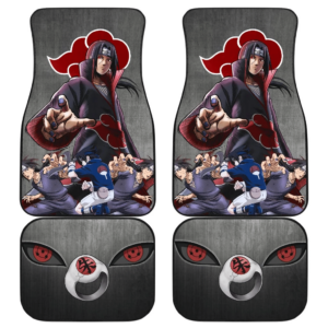 Naruto Anime Itachi Uchiha Sharingan Akatsuki Ring Car Floor Mats