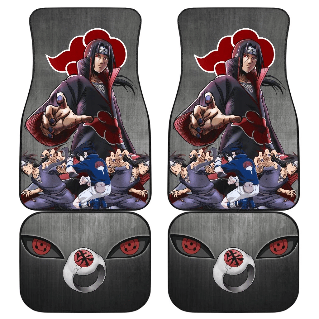 Naruto Anime Itachi Uchiha Sharingan Akatsuki Ring Car Floor Mats Naruto Anime Itachi Uchiha Sharingan Akatsuki Ring Car Floor Mats