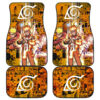 Naruto Anime Naruto Bijuu Mode Manga Background Car Floor Mats