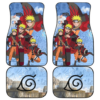 Naruto Anime Naruto Rasengan In Sage Mode Mix Comics Car Floor Mats