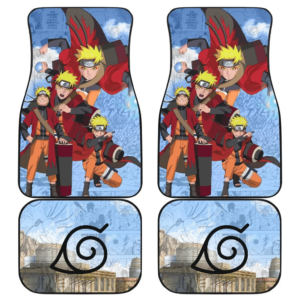 Naruto Anime Naruto Rasengan In Sage Mode Mix Comics Car Floor Mats