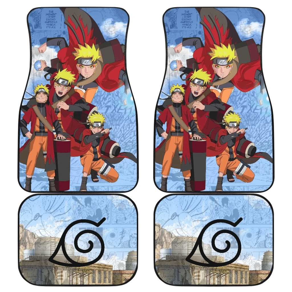 Naruto Anime Naruto Rasengan In Sage Mode Mix Comics Car Floor Mats Naruto Anime Naruto Rasengan In Sage Mode Mix Comics Car Floor Mats