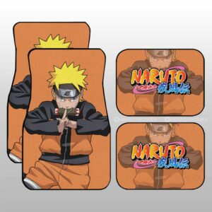 Naruto Uzumaki Car Floor Mats Custom Naruto Anime Gifts Idea For Fans