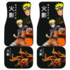 Naruto Uzumaki Kyuubi Car Floor Mats Anime Car Accessories