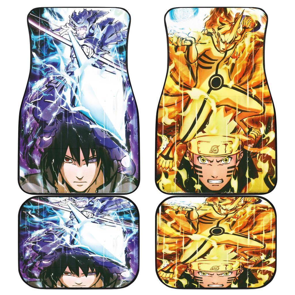 Naruto Vs Sasuke Anime Car Floor Mats Naruto Vs Sasuke Anime Car Floor Mats