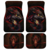 Native American Wolf Dreamcatcher Car Floor Mats