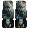 Native American Wolf Dreamcatcher Car Floor Mats Gifts Idea