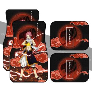 Natsu Car Floor Mats Custom Fairy Tail Anime Car Accessories