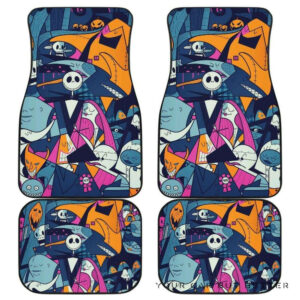 Nightmare Before Christmas Car Floor Mats 3 T1120