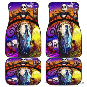Nightmare Before Christmas Car Floor Mats 5 T1120