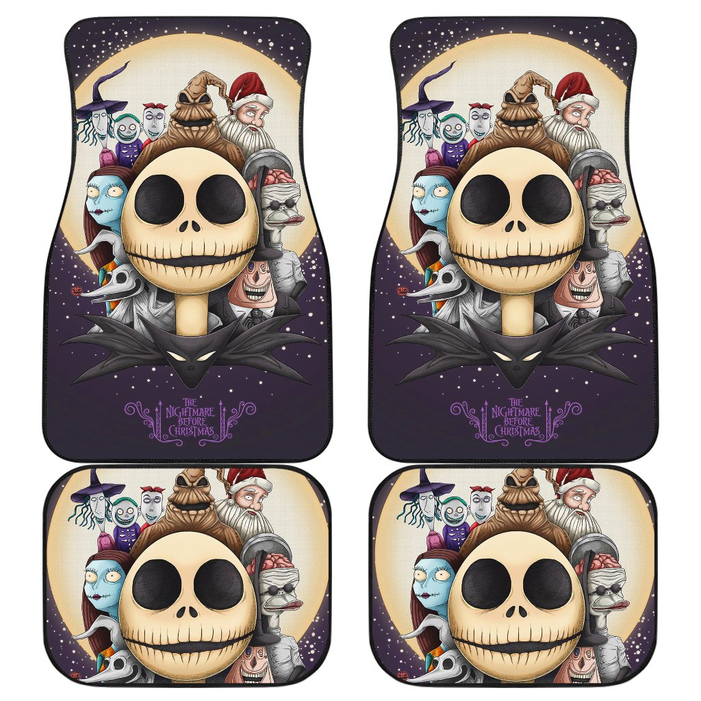 Nightmare Before Christmas Car Floor Mats Disney Cartoon H0115 Nightmare Before Christmas Car Floor Mats Disney Cartoon H0115