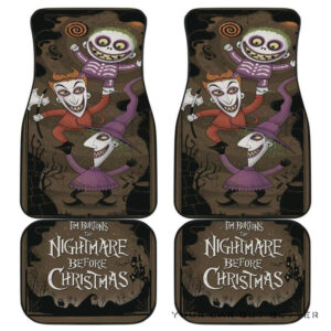 Nightmare Before Christmas Car Floor Mats T1120