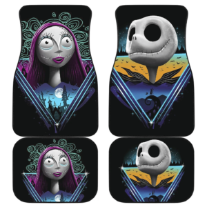 Nightmare Before Christmas couple Fan Gift Car Floor Mats H240820