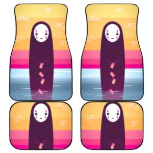 No Face Cute Anime Car Floor Mats