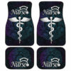 Nurse Car Floor Mats Custom Mandala Car Accessories Gifts Idea