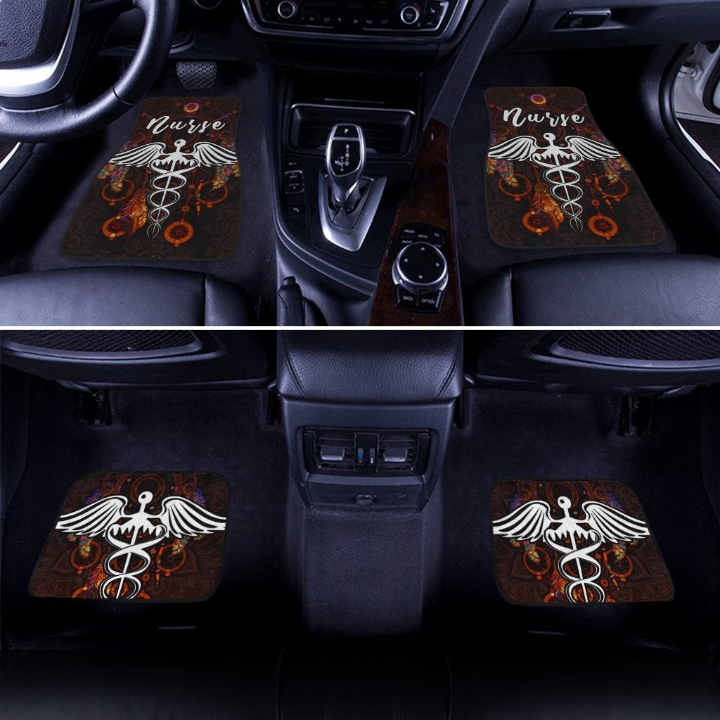 Nurse-Car-Floor-Mats-Custom-Mandala-Dreamcatcher-Meaningful-Gifts-Idea-For-Nurse-Car-Accessories-1