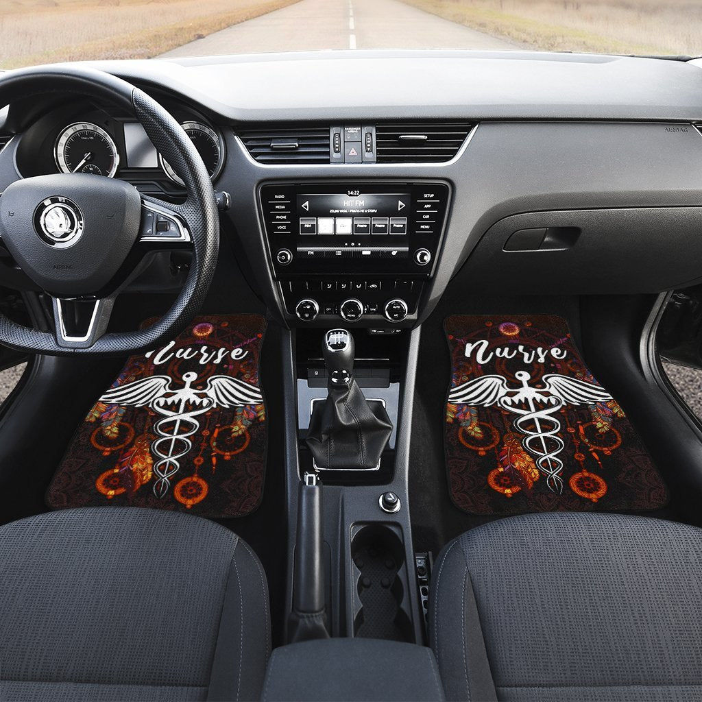 Nurse-Car-Floor-Mats-Custom-Mandala-Dreamcatcher-Meaningful-Gifts-Idea-For-Nurse-Car-Accessories-2