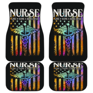 Nurse Live Love Save Lifes Car Floor Mats Amazing Gift T041820