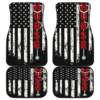 Nurse Symbol American Flag Art Car Floor Mats T041820