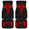 Nurse Symbol Love Car Floor Mats Amazing Gift Ideas T041820
