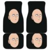 One Punch Man Funny Head Car Floor Mats