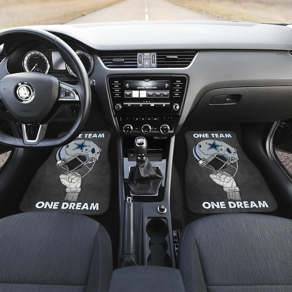 One Team One Dream Dallas Cowboys Car Floor Mats Fan Gift Idea One Team One Dream Dallas Cowboys Car Floor Mats Fan Gift Idea