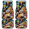 One piece Naruto Fairy tail Dragon ball Anime Legends 2019 Car Floor Mats 191017