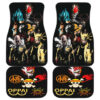 One punch One piece Dragon ball Naruto Anime Heroes Car Floor Mats 191017