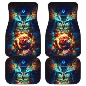 Owl Egypt God Star Car Floor Mats