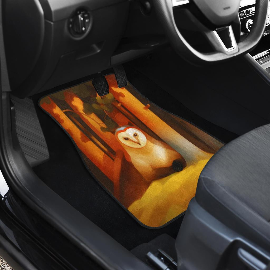 Owl-Face-in-Autumn-Wild-Animal-Car-Floor-Mats-191029-2