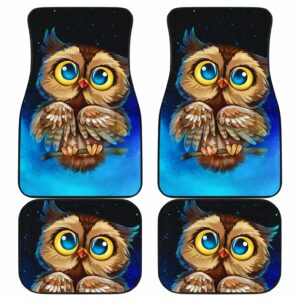Owl Front And Back Car Mats
