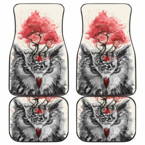 Owl Front And Back Car Mats 7