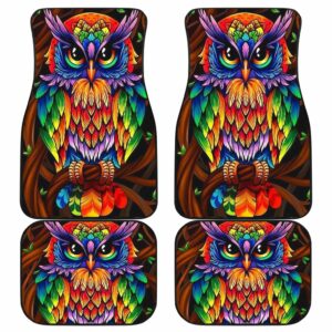 Owl Front And Back Car Mats 9