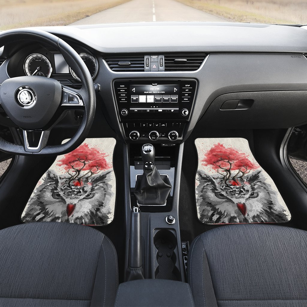 Owl-Hungry-Face-Wild-Animal-Art-Car-Floor-Mats-191029-1