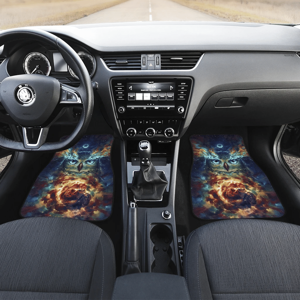 Owl-Moon-Art-Design-Car-Floor-Mats-Animals-Fantasy-H0119-1