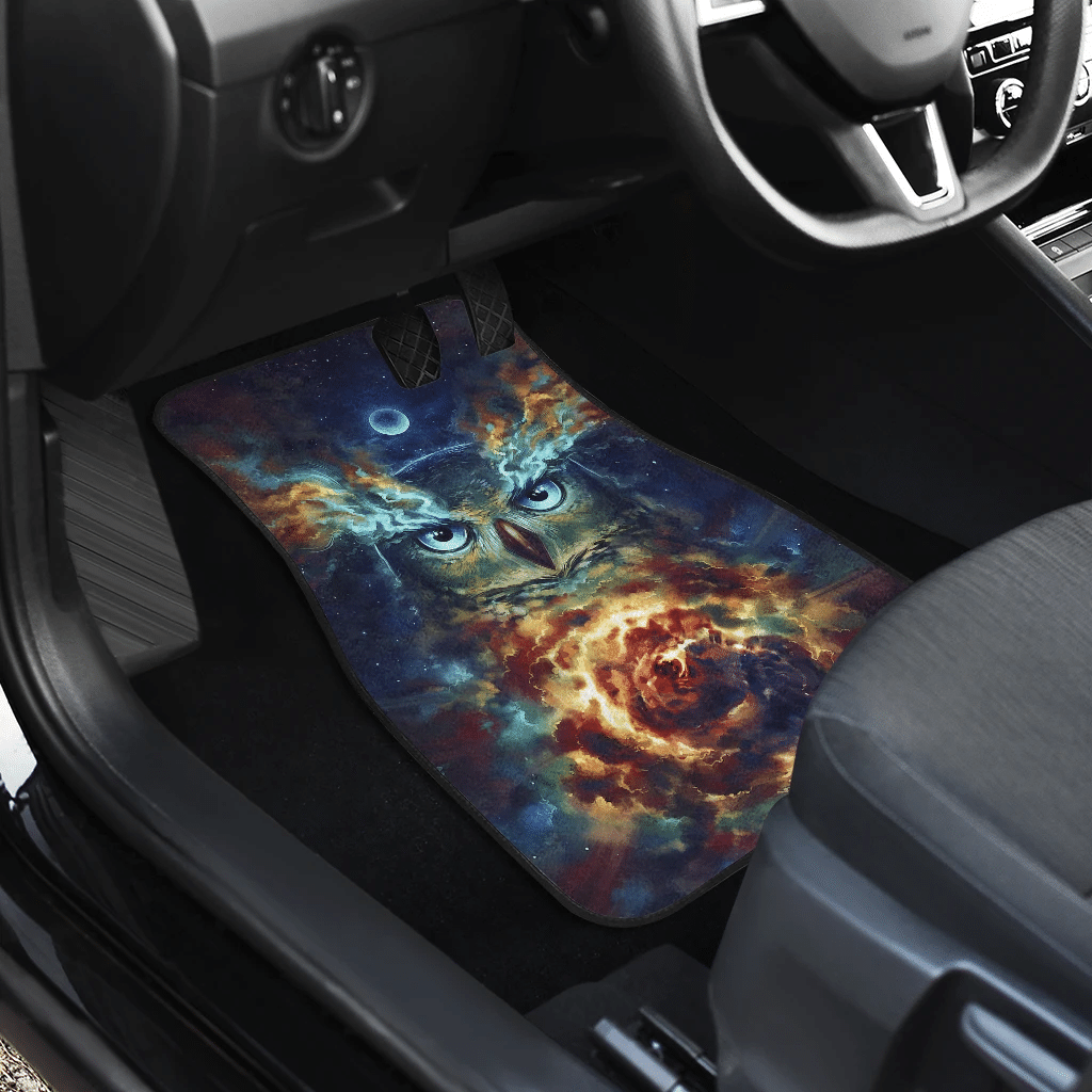 Owl-Moon-Art-Design-Car-Floor-Mats-Animals-Fantasy-H0119-2