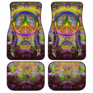 Peace Car Floor Mats Custom Dreamcatcher Beautiful Car Accessories