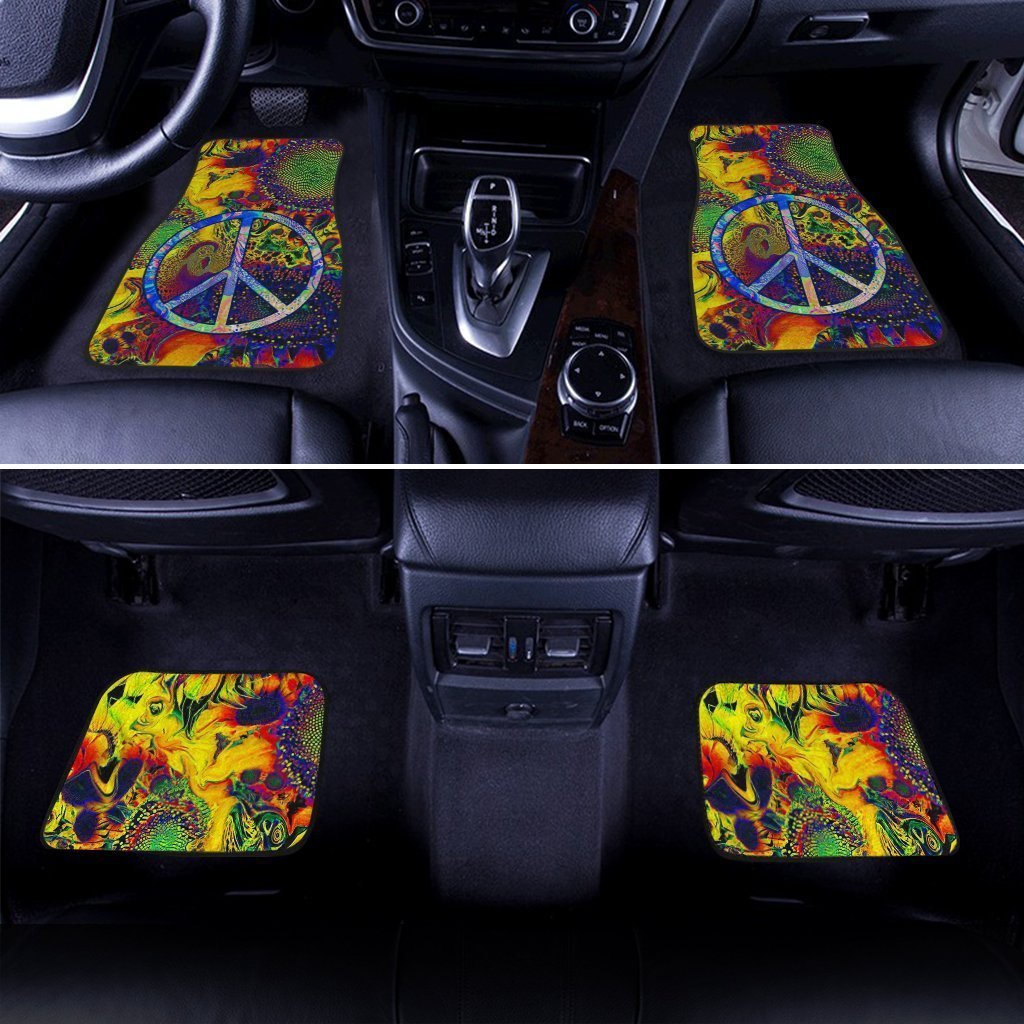 Peace-Car-Floor-Mats-Custom-Love-Peace-Flower-Car-Accessories-1