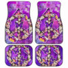 Peace Sign Car Floor Mats Custom Flower Butterfly Car Accessories Gifts Idea