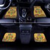 Peace Symbol Mandala Car Floor Mats Custom Yoga Car Accessories