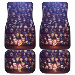 Peanuts Front And Back Car Mats