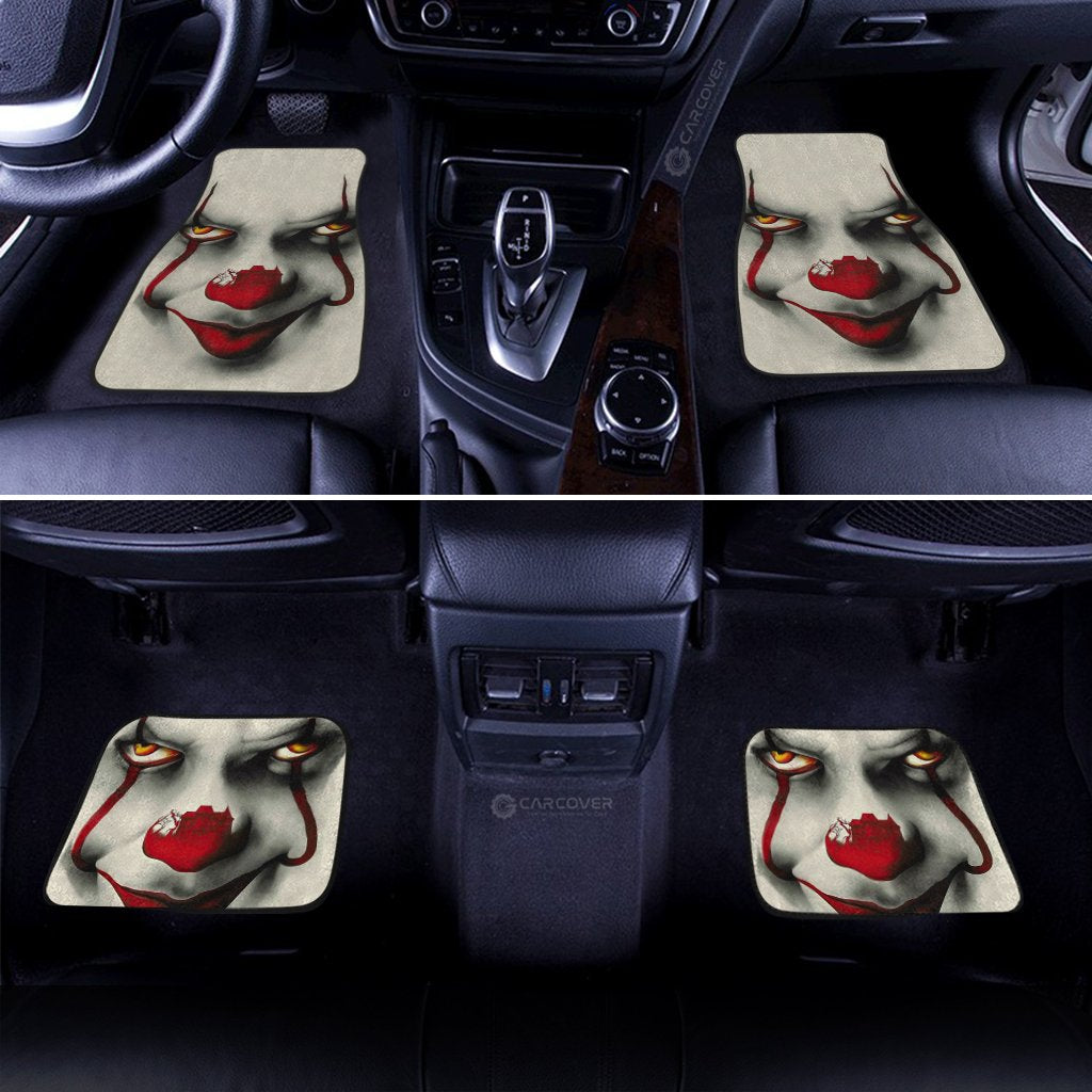 Pennywise-Car-Floor-Mats-Custom-IT-Clown-Face-Car-Accessories-Horror-Halloween-Decorations-2