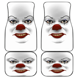 Pennywise Face Old but Gold Creepy Car Floor Mats 191029
