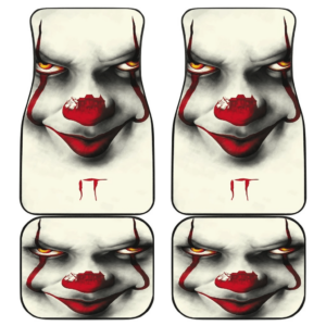 Pennywise IT Horror Face Devil Smile Car Floor Mats 191029