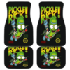 Pickle Rick Funny Cartoon Car Floor Mats 191029