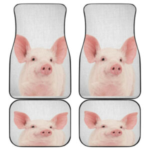 Pig Cute Pet Animal Car Floor Mats 191029