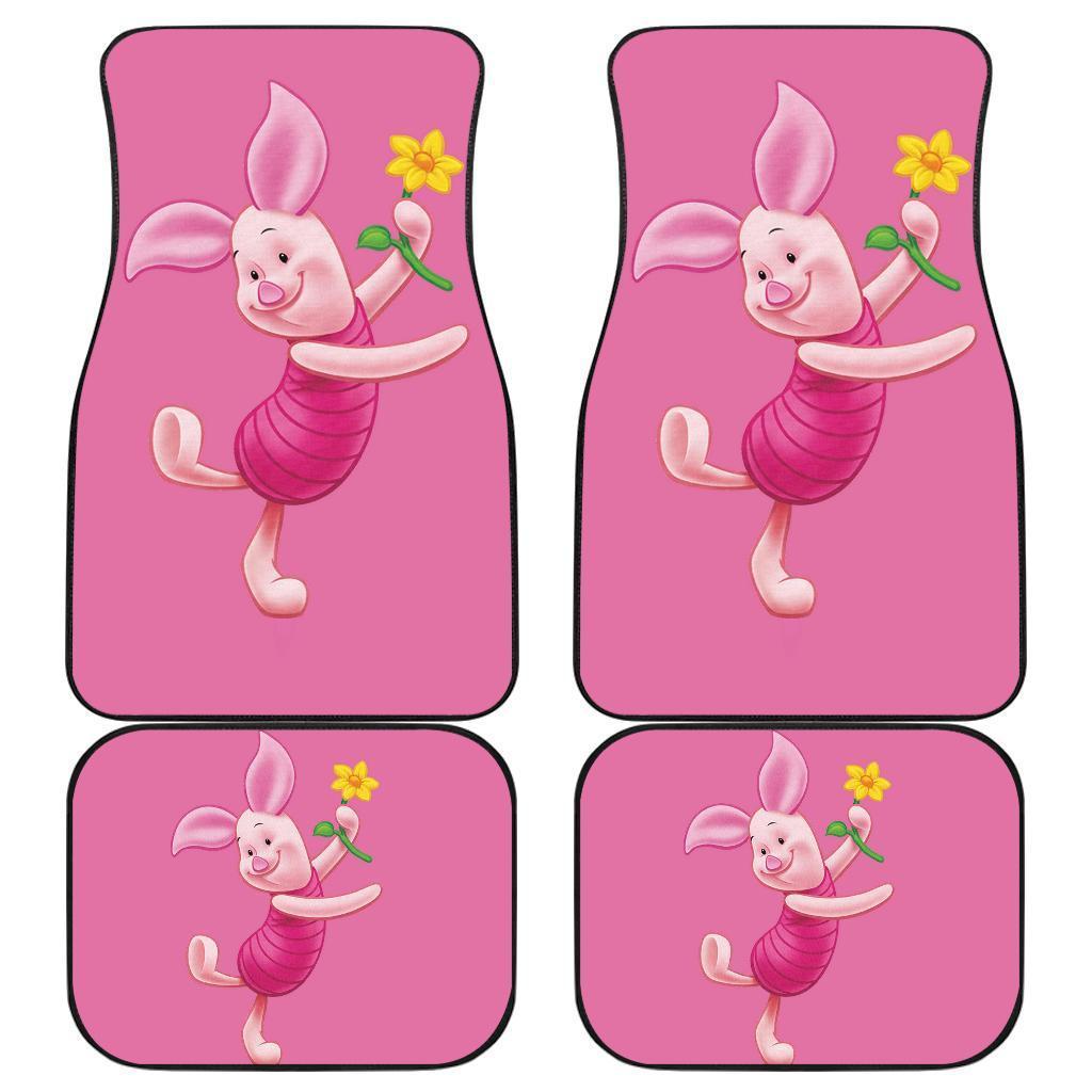 Piglet Cute in Pink theme Cartoon Car Floor Mats 191029 Piglet Cute in Pink theme Cartoon Car Floor Mats 191029