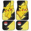 Pikachu Car Floor Mats Custom Anime Pokemon Car Interior Accessories