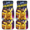 Pikachu Detective Car Floor Mats Pokemon Anime Fan Gift H200221